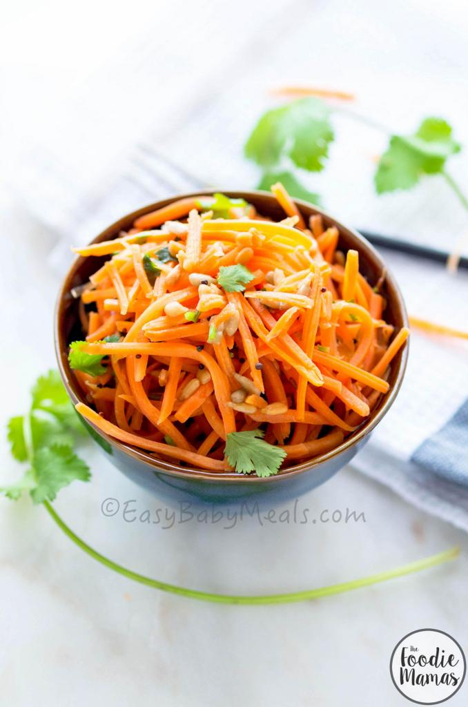 Quick Carrot Salad - Easy Baby Meals